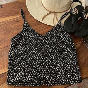 Madewell Button Down Cami Top
